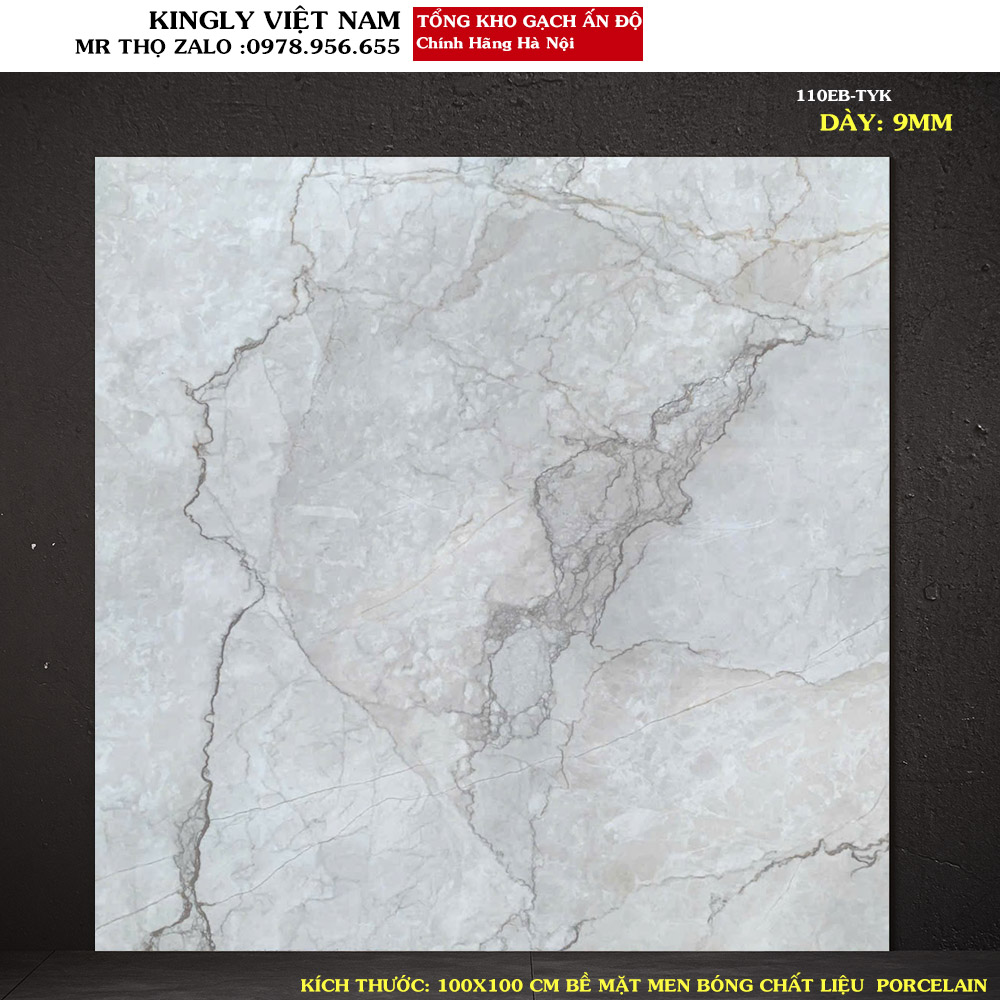 Gạch lát nền 1000x1000 ẤN ĐỘ 110EB